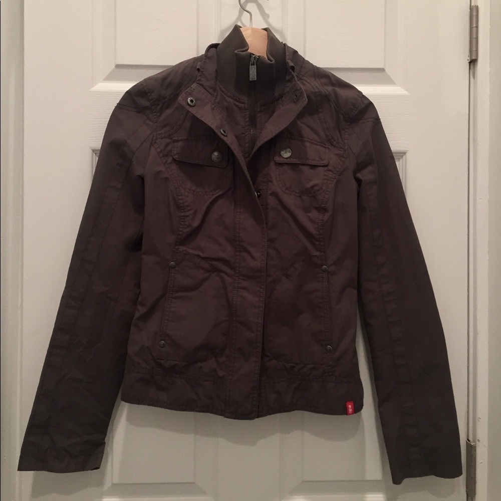 gray edc by esprit military jacket